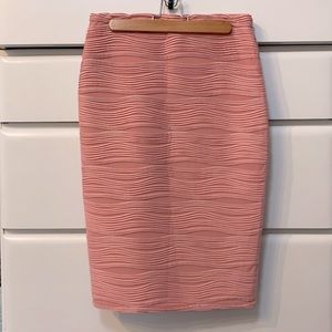 🎒Cute Pink Stretchy Pencil Skirt